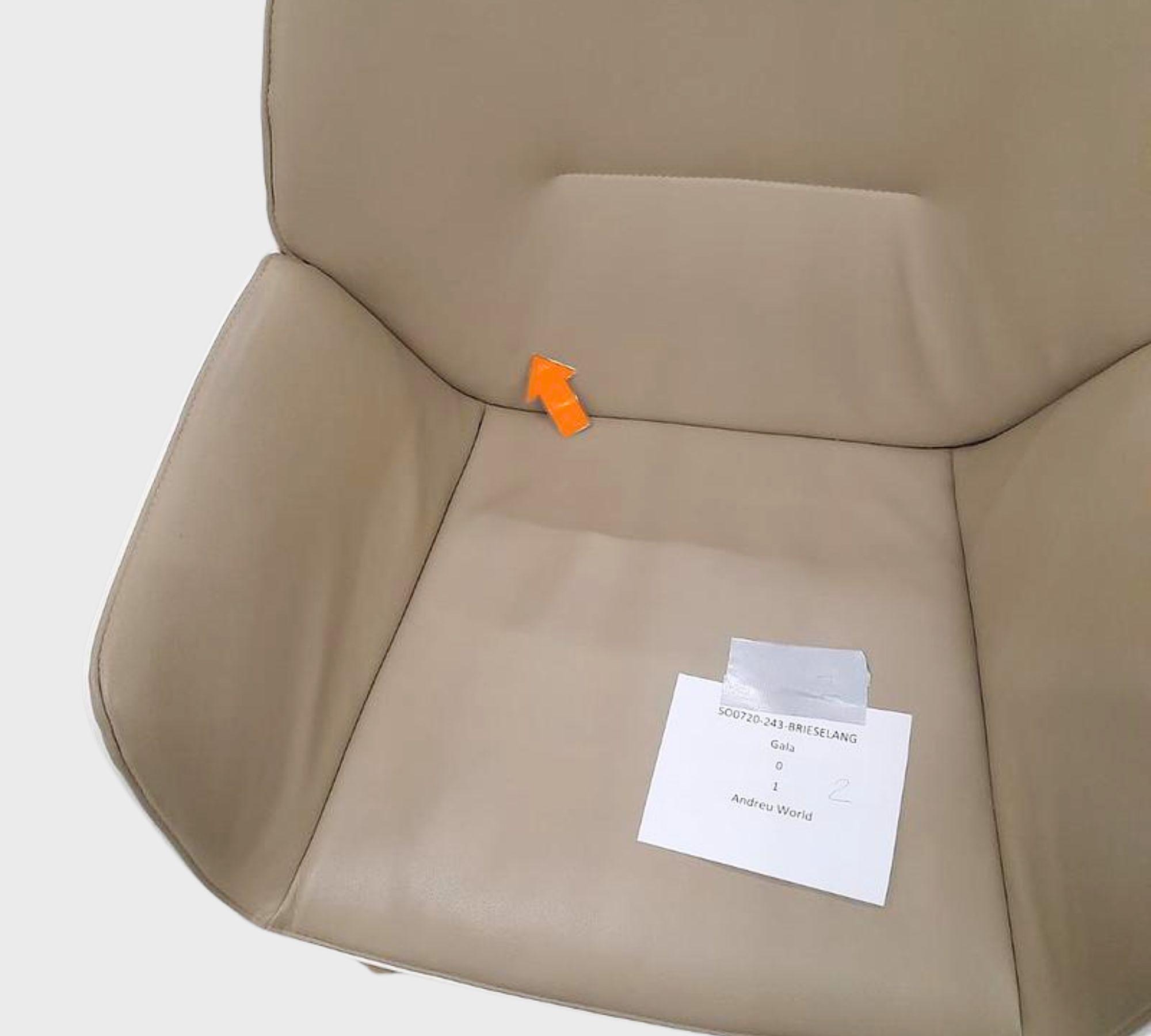 Gala SO0720 Armlehnstuhl Stoff Kunststoff Taupe 1