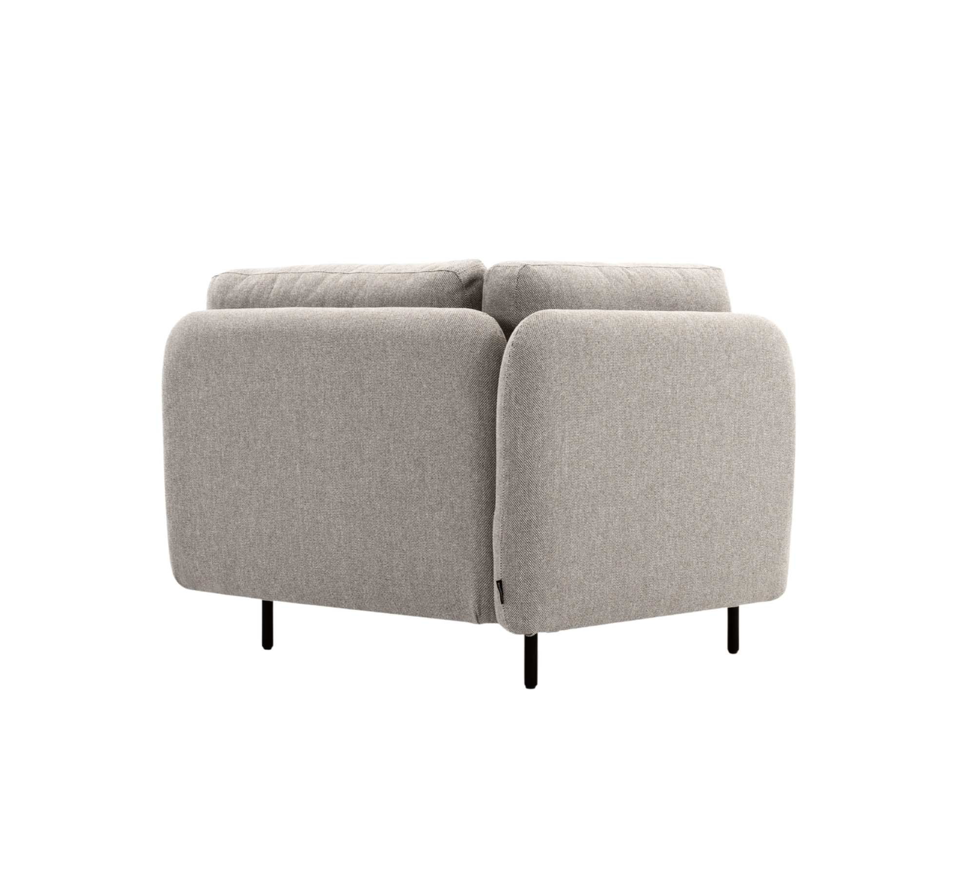 Ellis 1-Sitzer Eckmodul abnehmbare Armlehne Agnes Brown 3