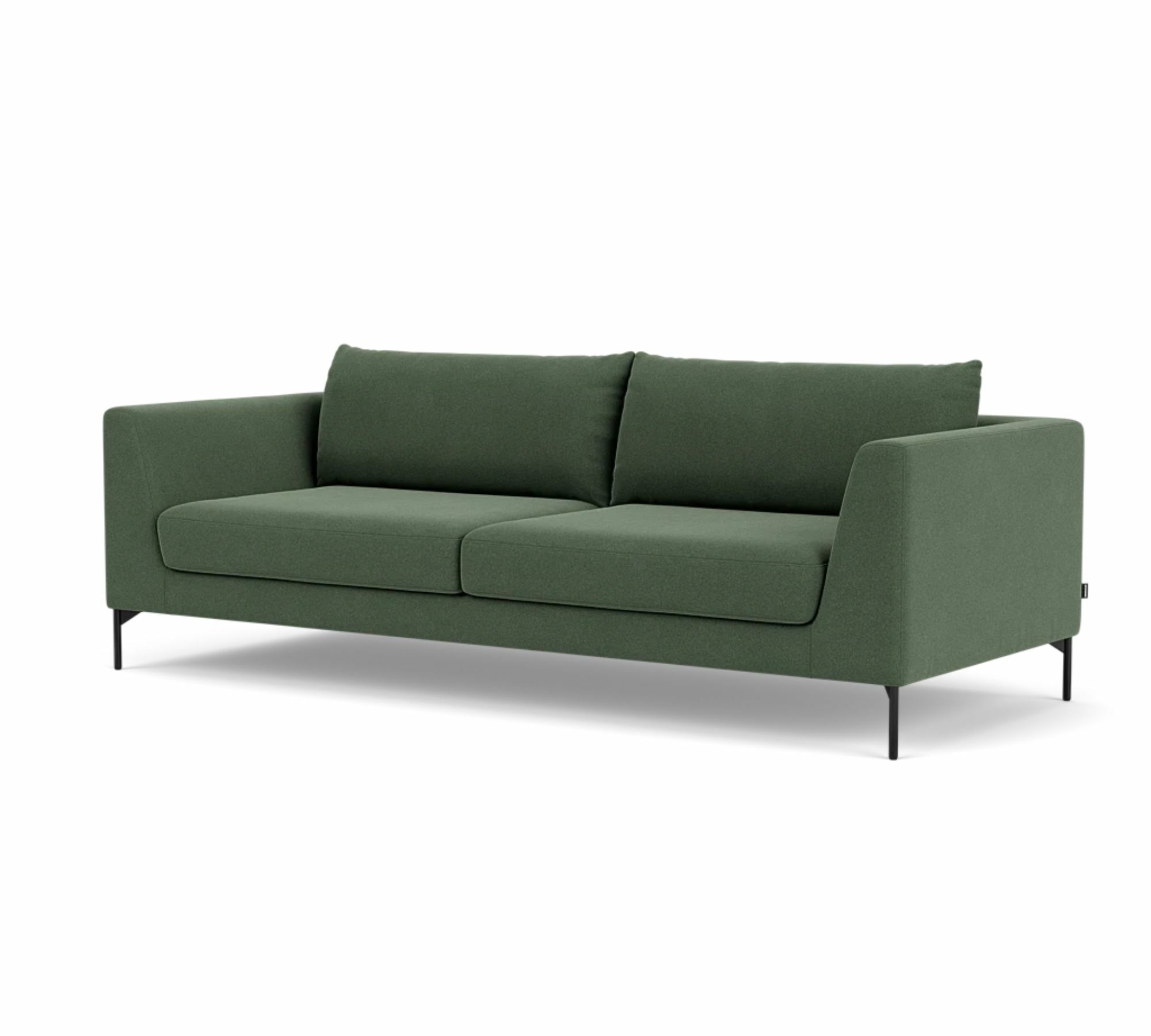 Noa Sofa 3-Sitzer Cura Dark Green 1