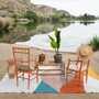 Outdoor-Kilim Teppich Shapes Multicolor 230 x 300 2