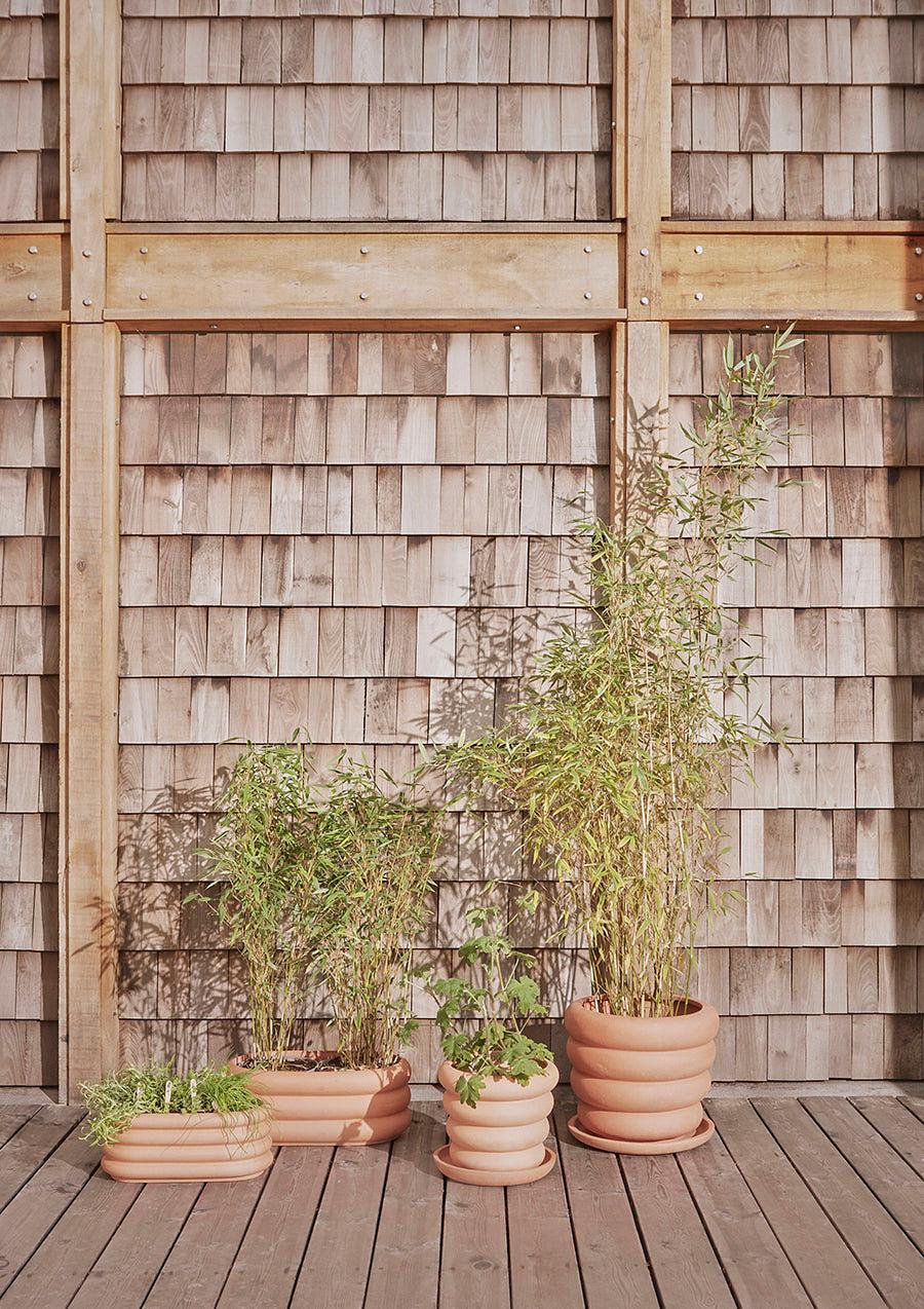 Awa Blumentopf Outdoor Terrakotta Braun Ø31cm 1