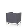 BARBADOS Sessel Stoff Grau 5