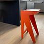 2x Schulz Barhocker Reinorange 75 cm 1