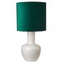 Lampshade Velvet Metal Green Gold 1