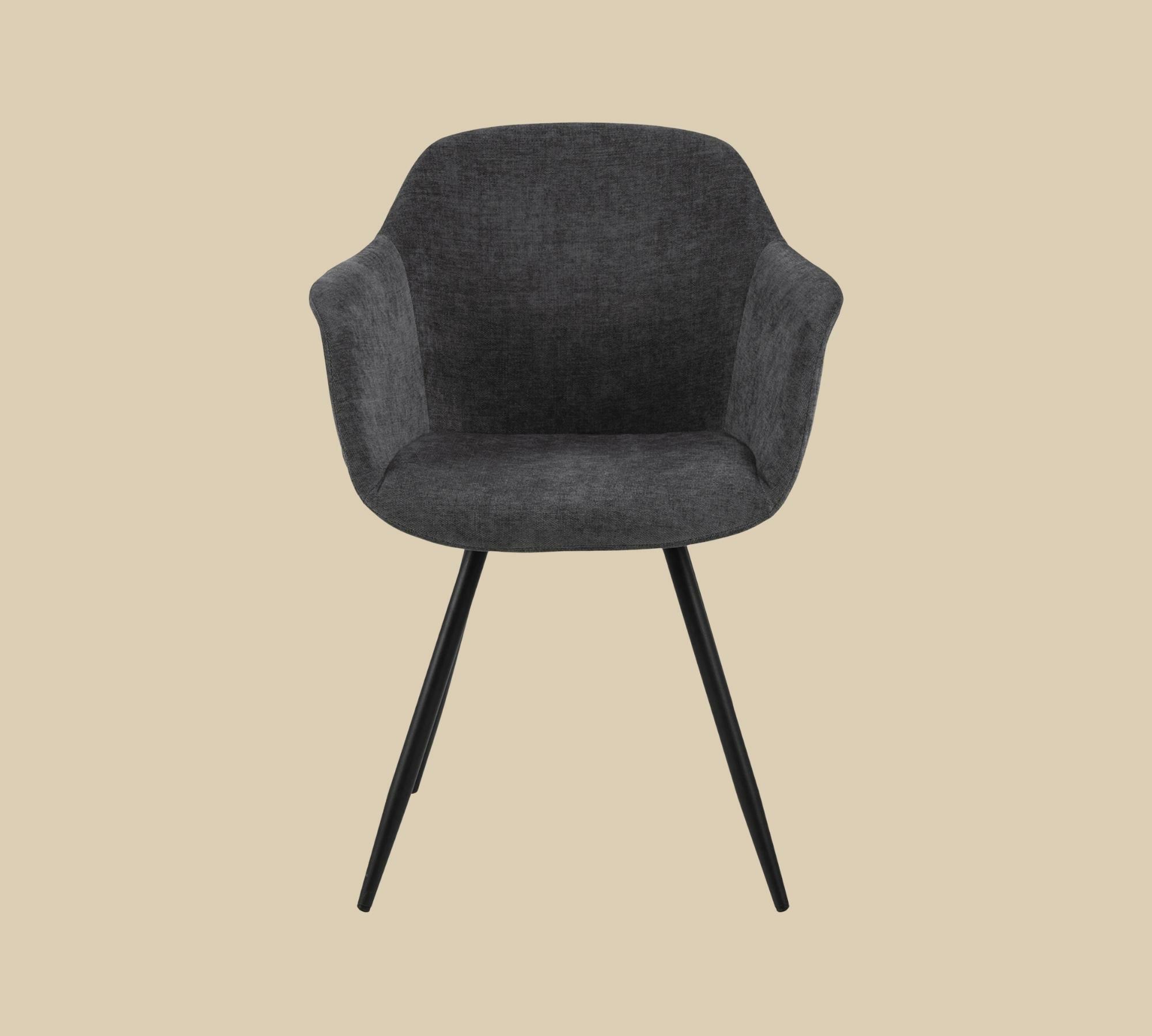 Minimalist armchair Gray 1