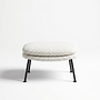 Sessel & Fußhocker Dublin Auckland Boucle 3