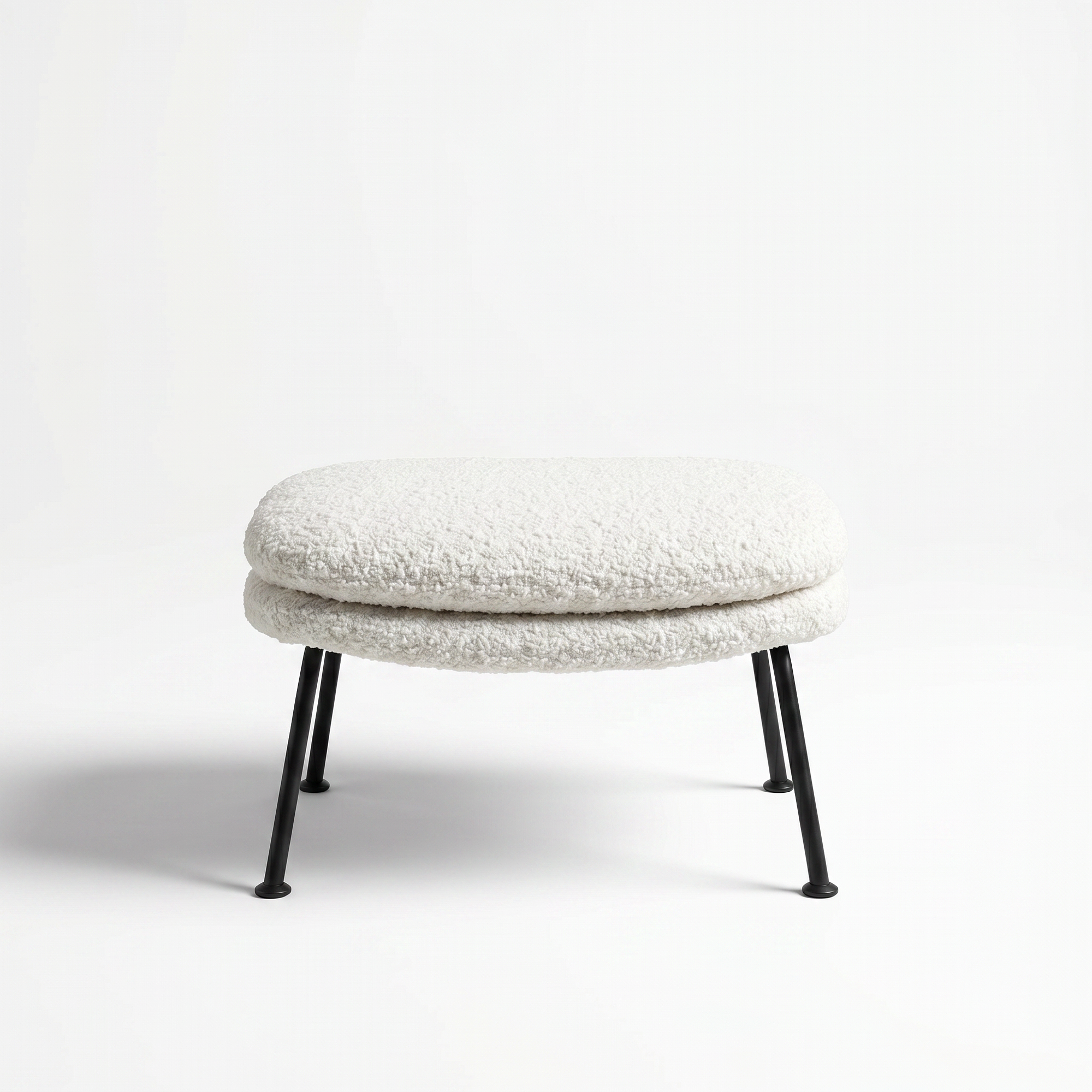 Sessel & Fußhocker Dublin Auckland Boucle 3