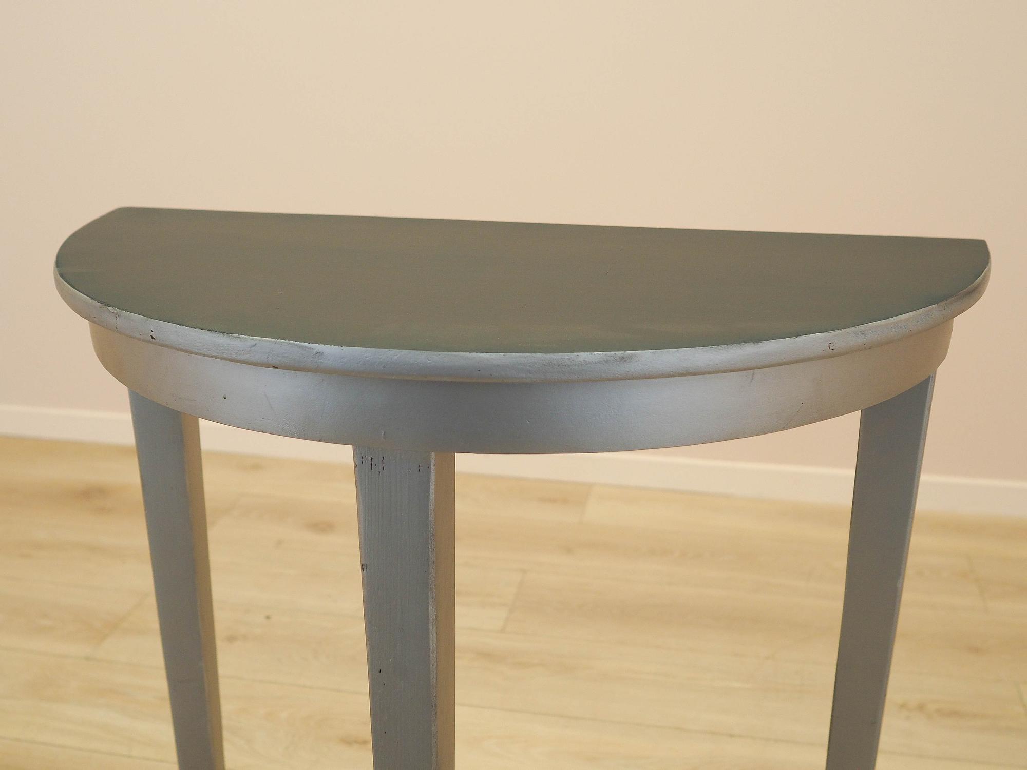 Pine wood console table 1960s 8