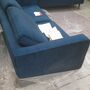 Dylan Sofa 3-Sitzer Velour Lux Petro 8
