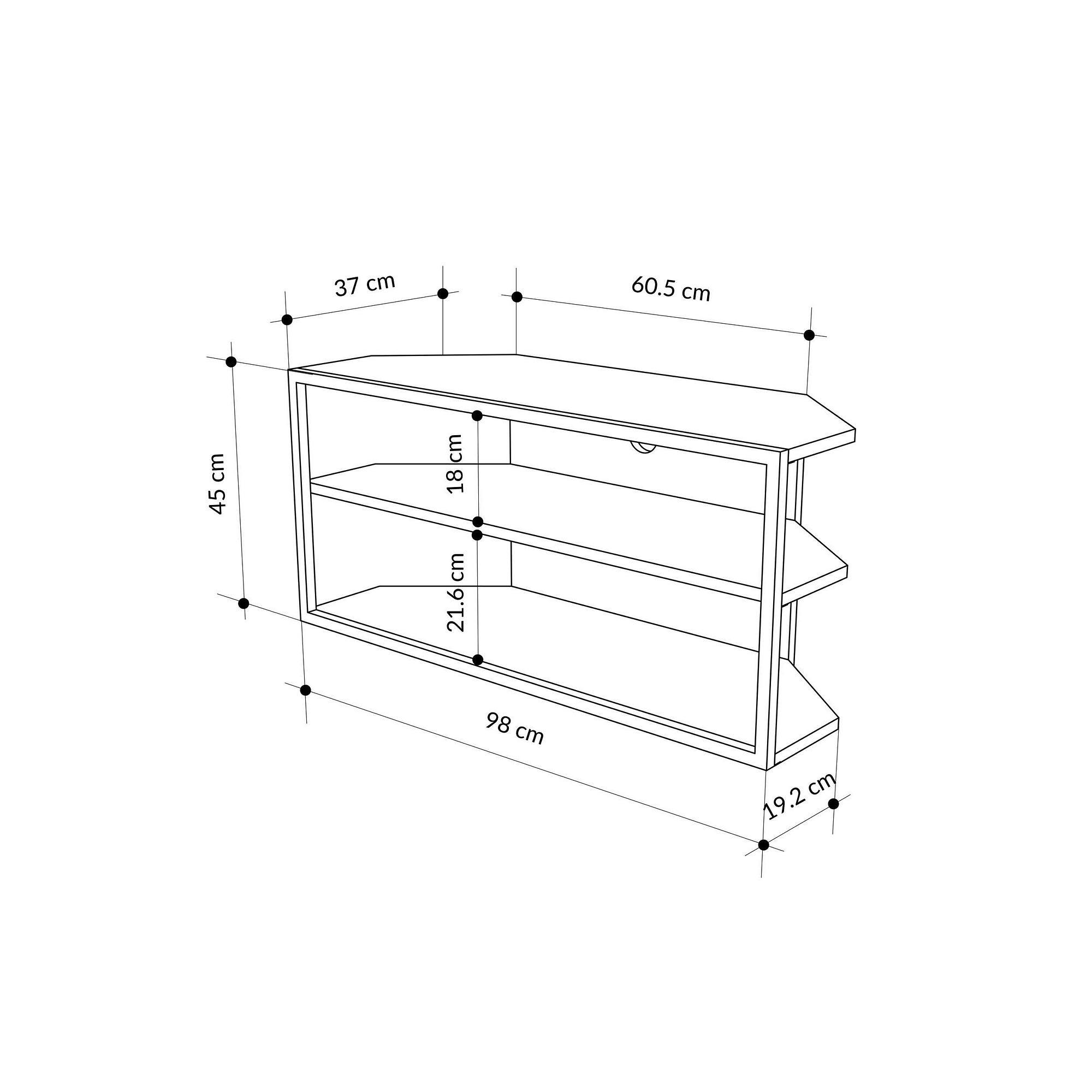 Echo Lowboard Holz Light Mocha 6