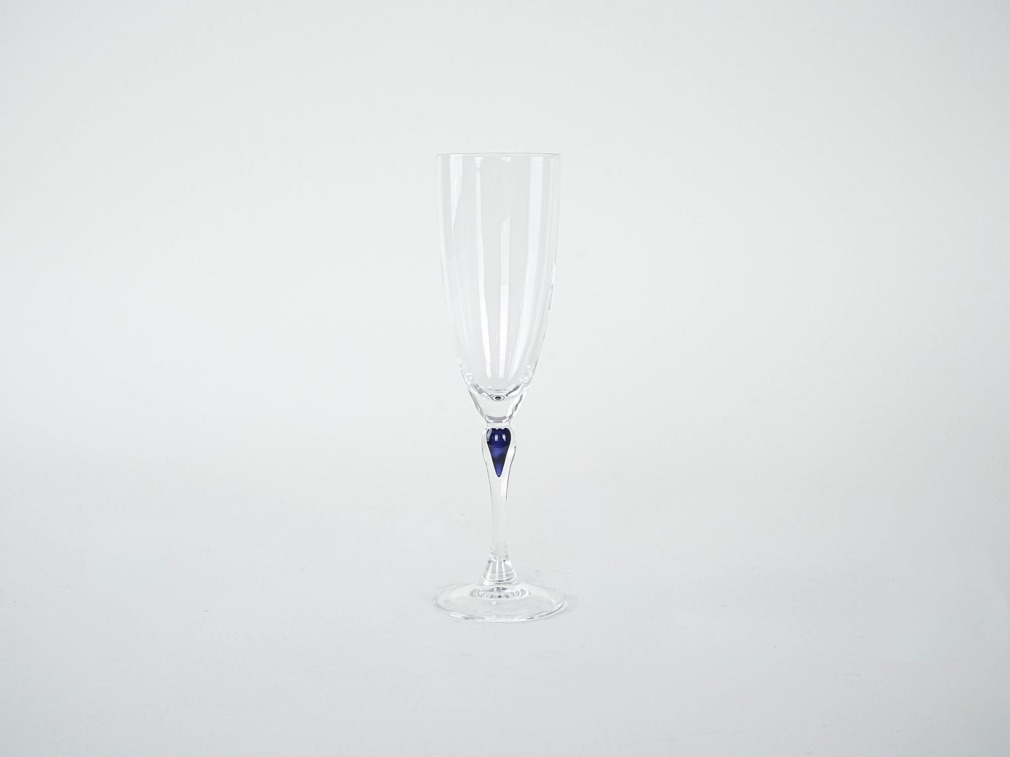 Vierer-Set Gläser 1970er Jahre 4