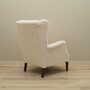 Armchair Textile Wood Cream 1960s 6