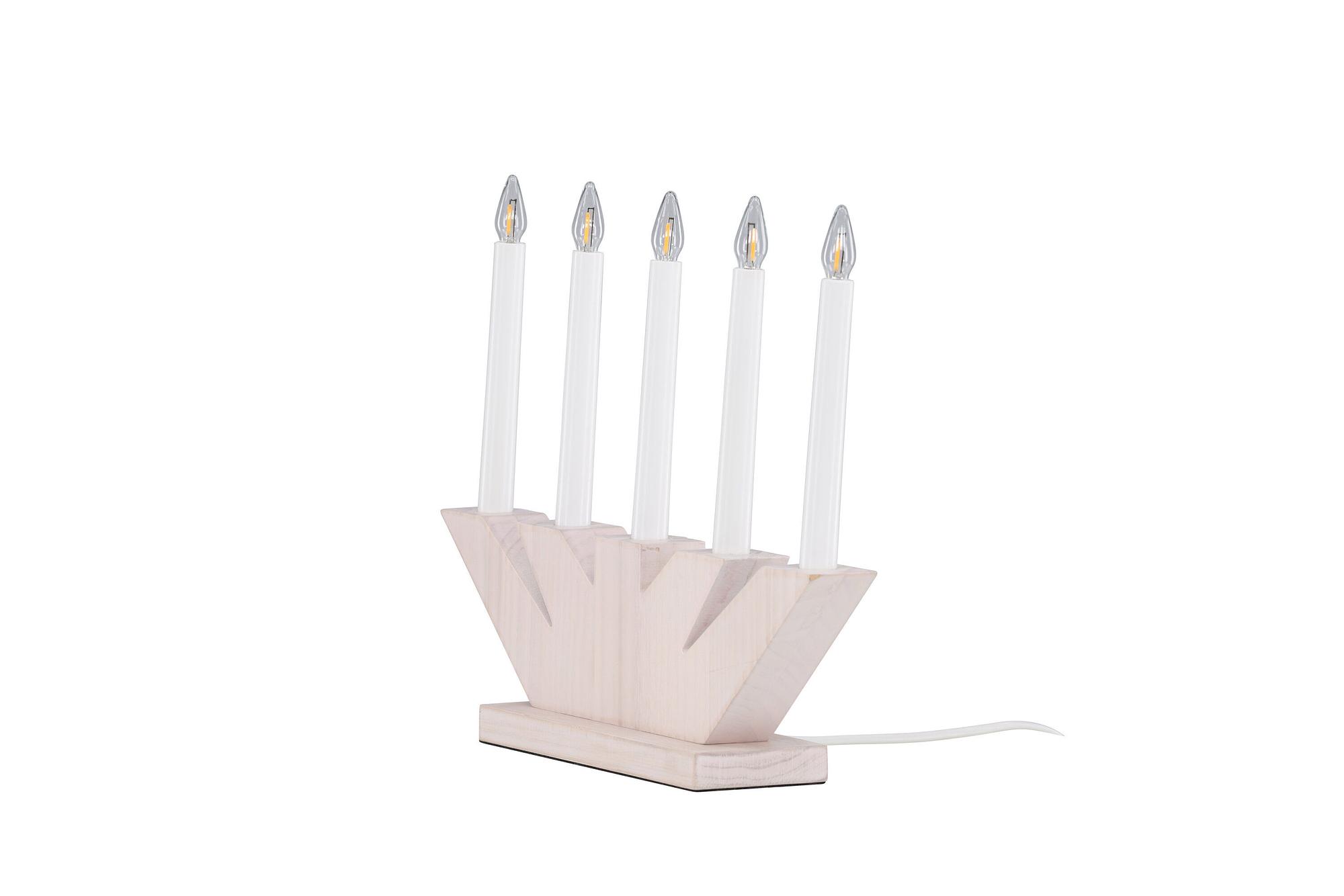 Verbier Table lamp Whitewash Pine 2