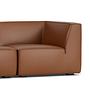 Dane 1-Sitzer Eckmodul Rechts Soffy Cognac 0