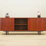 Vintage Sideboard legno di teak marrone anni '70 2