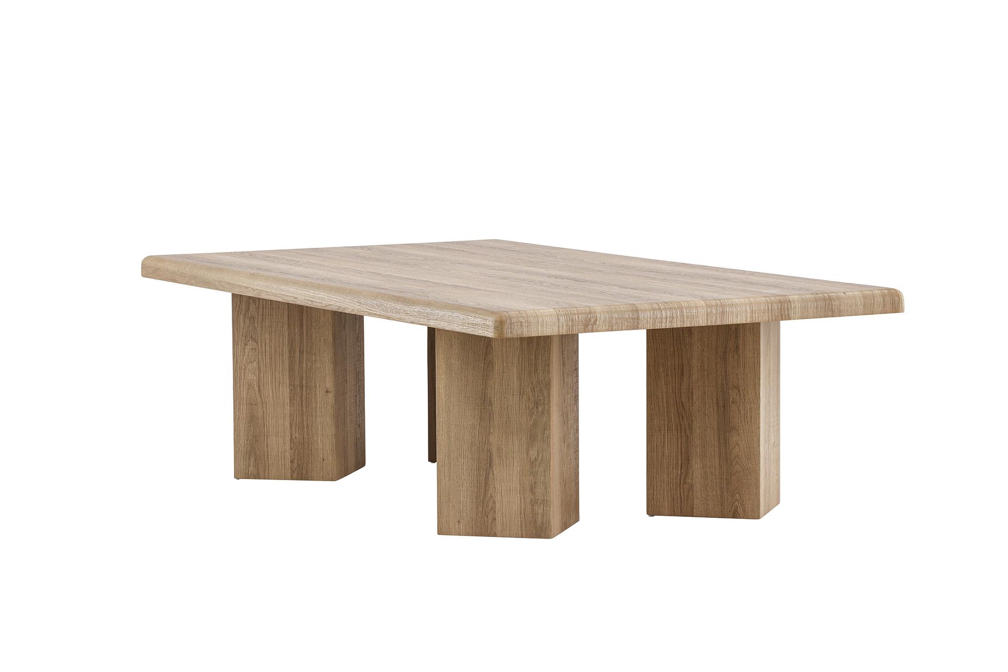 Lillehammer Couchtisch MDF-Furnier Natur 8