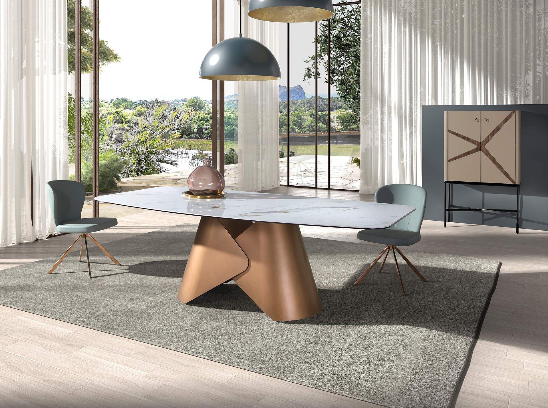 Drehbarer Stuhl Kunstleder Grün 3