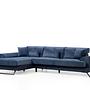 Frido Links Ecksofa Navyblau 0