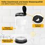 Wasserfilter Glas Kunststoff Transparent 2,7 Liter 8