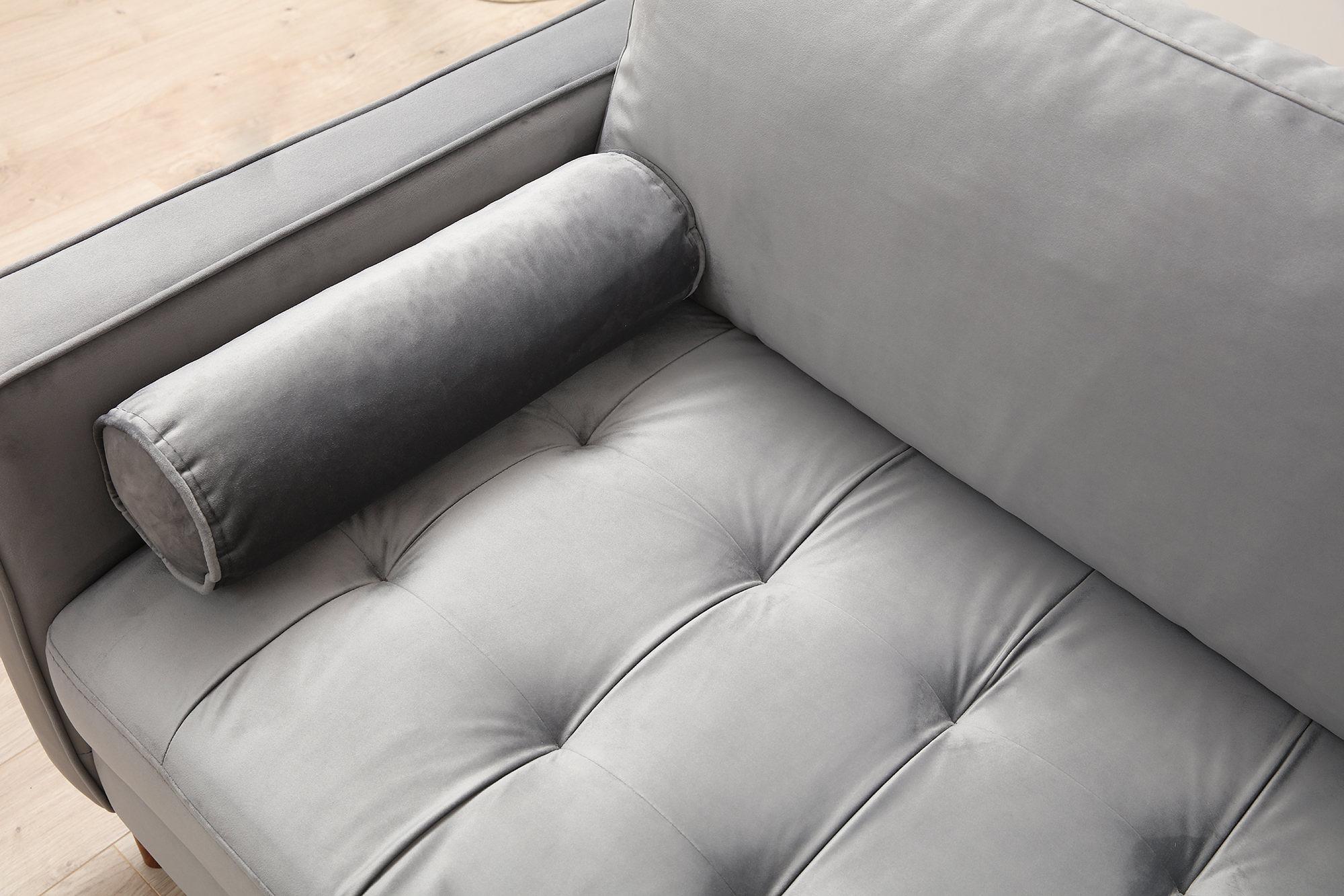 Rome Sofa Light Grey 3