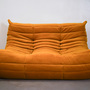 Togo Sofa 2-seater Cord Gold Yellow 0
