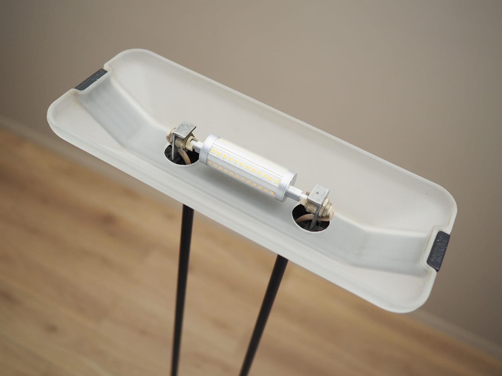 Floor lamp Metal Glass 1970s 5