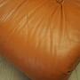 Sessel Leder Braun 1970er Jahre 12