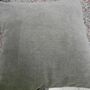 Inez Kissen Danny Steel Grey mit Entenfederfüllung Eco 4