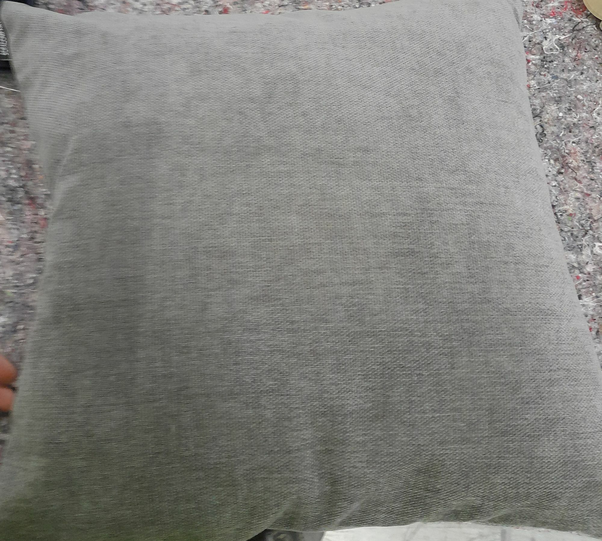 Inez Kissen Danny Steel Grey mit Entenfederfüllung Eco 4
