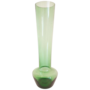 Vintage Vase Glas Grün 0