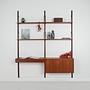 PS System Wall shelf Teak wood 1