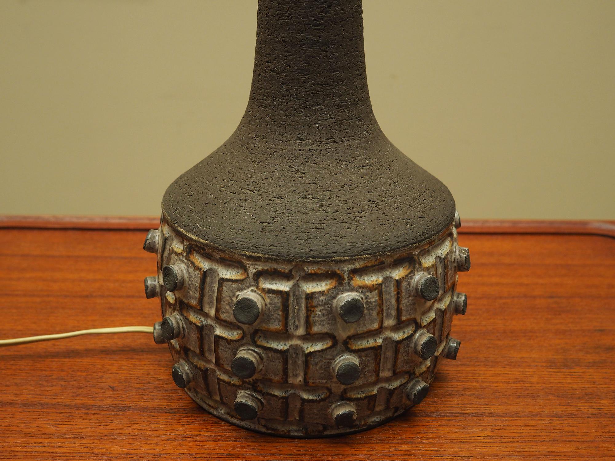 Tischlampe Keramik 1970er Jahre 2