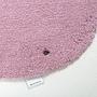 Bath mat Cozy Bath Uni Oval Pink 4