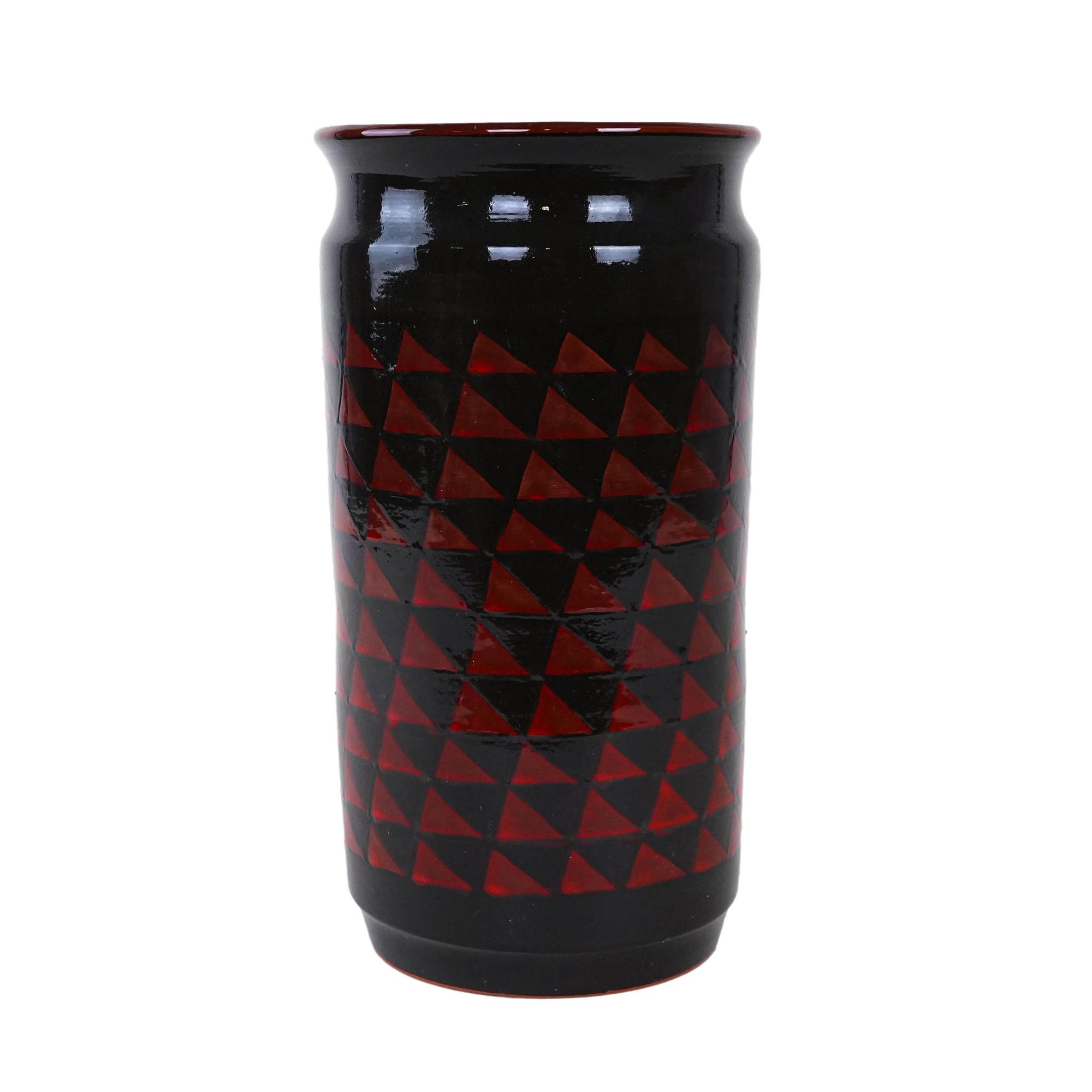 Keramikvase Rot 0