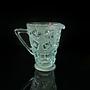Vintage Art Deco Karaffe Pressglas 1930er Jahre 0