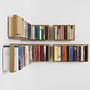 Bücherregal b6 mit Eichenrahmen Maßabweichung 4