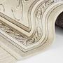Antik Flowers Kurzflorteppich Baumwolle Beige 95 x 140 cm 3