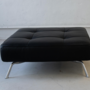 Vintage Pascal Mourgue Smala Sofa und Hocker Schwarz 8