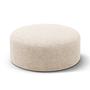 Pouf Dia Velvet 1-Seater Beige 1