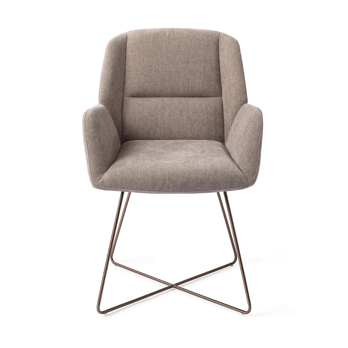 Myoko Dining chair Stone grey 3
