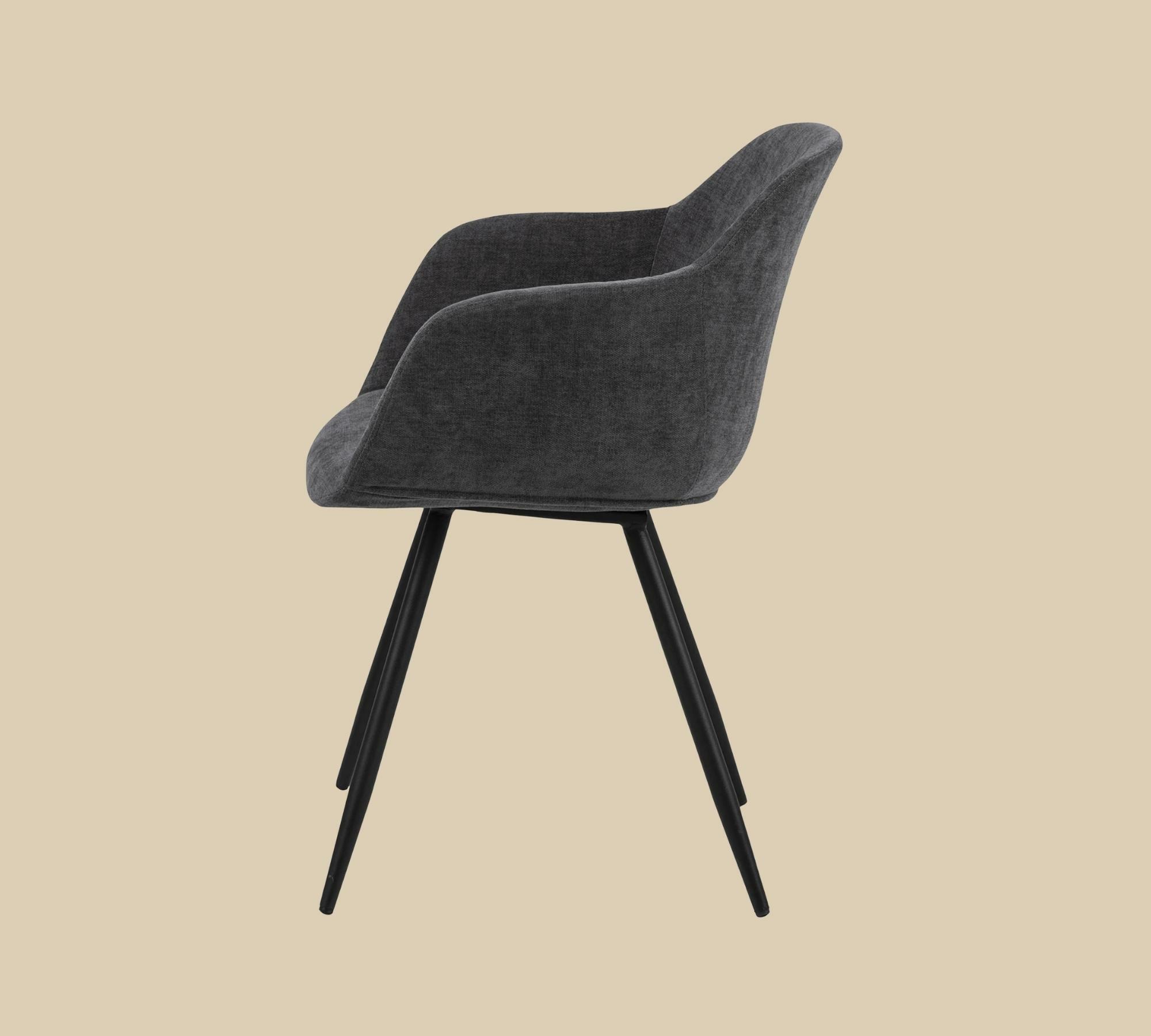 Minimalist armchair Gray 2