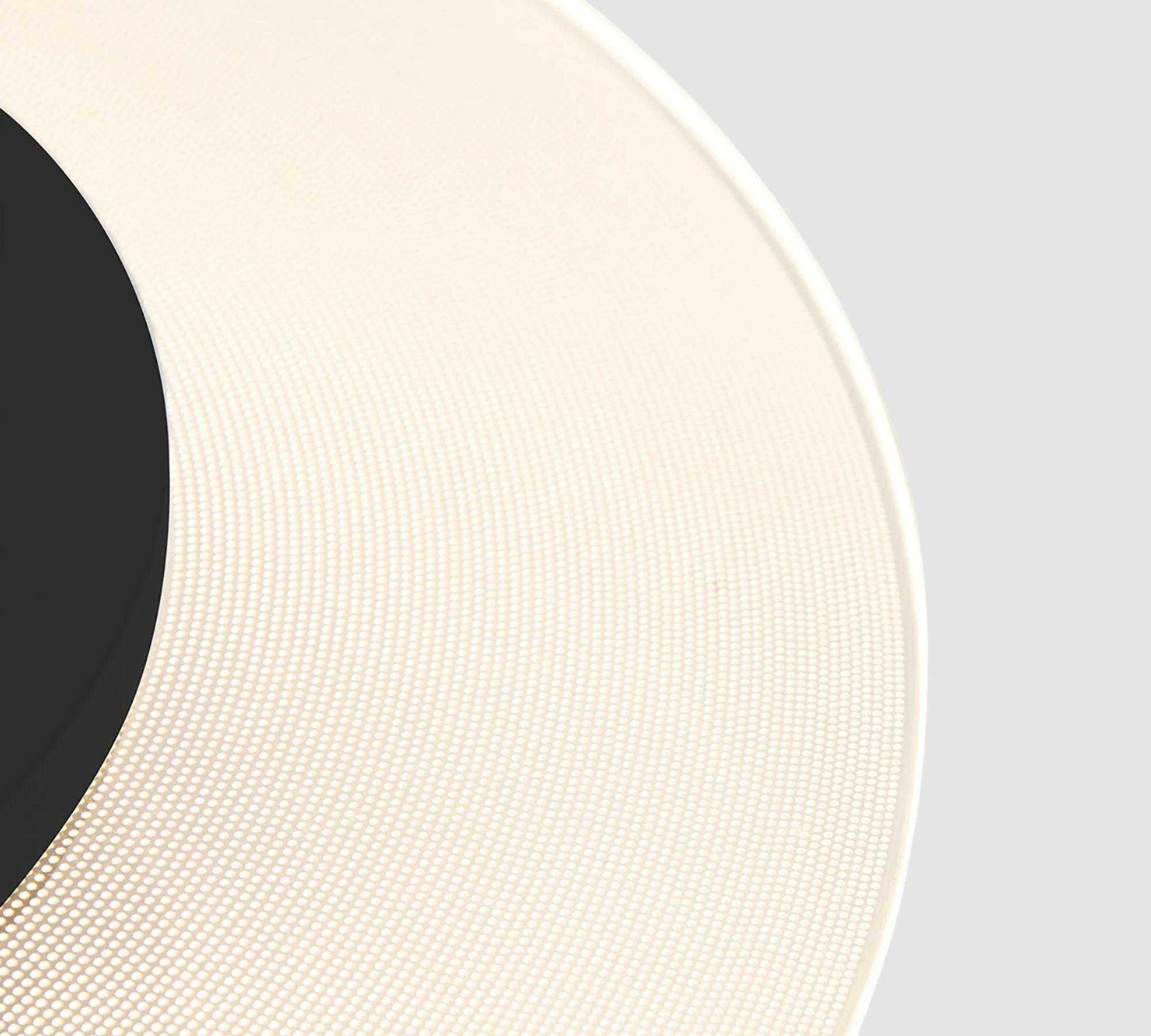 LED Deckenleuchte Acrylglas / Eisen Schwarz  1