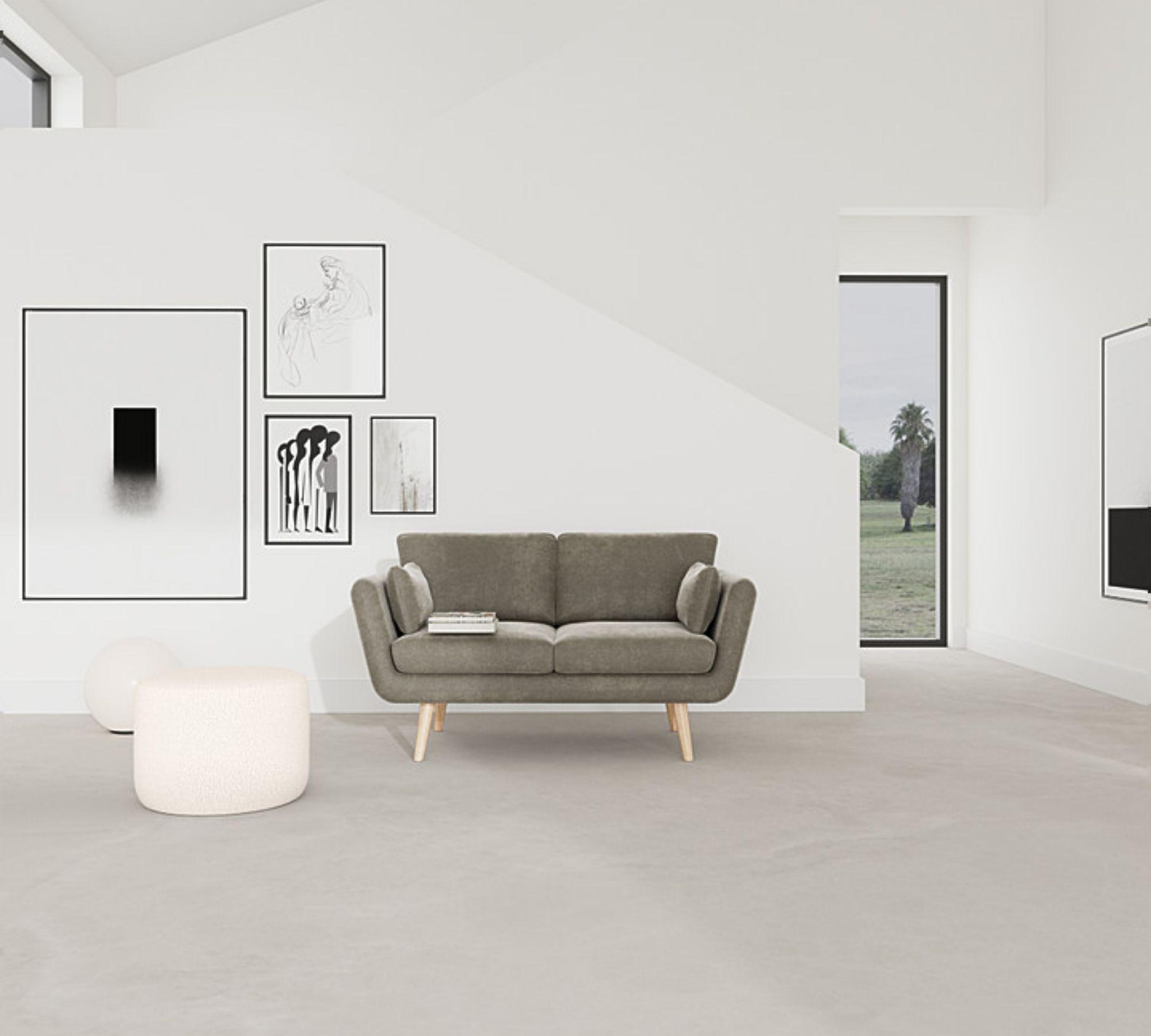 Sigrid Sofa 2-Sitzer Planet Grey Green 6