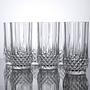 Long drink glass Longchamp Eclat Set of 6 Clear glass Transparent 4