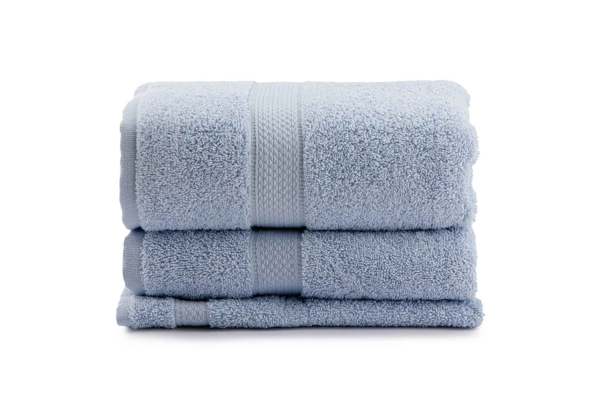 Colorful Handtuch-Set Baumwolle Blau 1