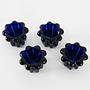 4x Candle Holder Set Cobalt Blue
1970s 4