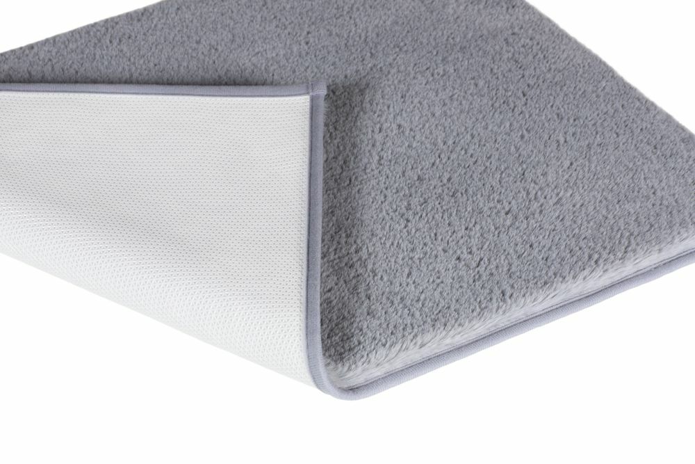 Badematte Supersoft Grau Öko-Tex Standard 100 3