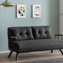 Sando Sofa Bed 2-Seater Dark Grey 1