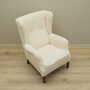 Armchair Textile Wood Cream 1960s 9