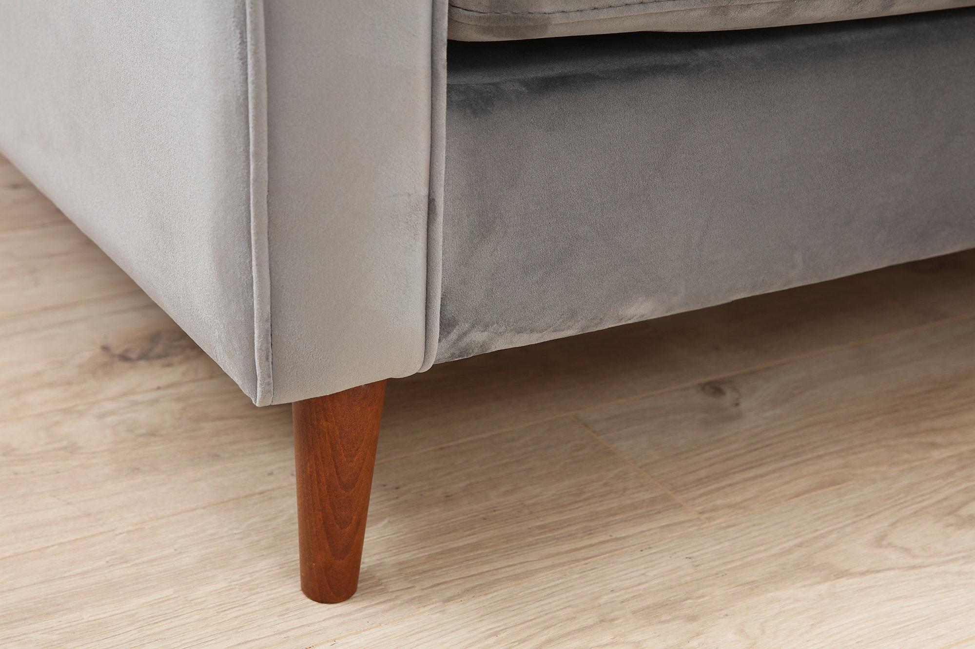 Rome Sofa Light Grey 4